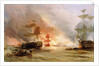 The bombardment of Algiers, 27 August 1816 by George Chambers
