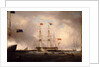 Queen Victoria's visit to HMS 'Queen' at Portsmouth, 1 March 1842 by Robert Strickland Thomas