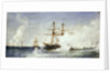 HMS 'Condor' at the bombardment of Alexandria, 11 July 1882 by William Lionel Wyllie