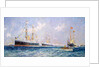 Queen Victoria's diamond jubilee review at Spithead, 26 June 1897 by Charles Dixon