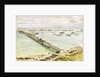 Mulberry harbour, Arromanches: Normandy landing, June 1944 by Stephen Bone