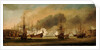 Action at Bergen, 3 August 1665 by Willem Van de Velde the Younger