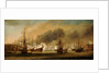 Action at Bergen, 3 August 1665 by Willem Van de Velde the Younger