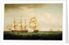 HMS 'Pearl' and the 'Santa Monica', 14 September 1779 by Thomas Whitcombe