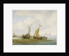 Mussel fishing by Julius Porcellis
