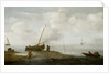 Mussel fishing by Jan Porcellis