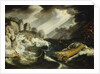The wreck of the 'Amsterdam' by Cornelis Claesz van Wieringen
