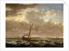 A Dutch admiralty yacht off Flushing by Cornelis Claesz van Wieringen