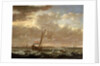 A Dutch admiralty yacht off Flushing by Cornelis Claesz van Wieringen