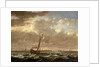 A Dutch admiralty yacht off Flushing by Cornelis Claesz van Wieringen