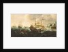 Dutch ships running down onto a rocky shore by Andries van Eertvelt