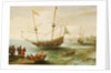 An Algerine ship off a barbary port by Andries van Eertvelt