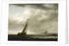 A squally day in a Dutch estuary by Simon de Vlieger