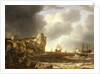 Shipping off the English coast by Simon de Vlieger