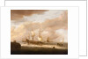 The departure of an East Indiaman by Hendrick Staets