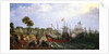 Dutch squadron attacking a Spanish fortress by Adam Willaerts