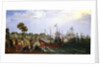 Dutch squadron attacking a Spanish fortress by Adam Willaerts