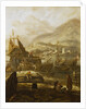 Shipbuilding at Porto Santo Stefano, Italy by Reinier Nooms