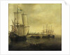 The Dutch ship 'Eendracht' by Jacob Adriaensz Bellevois