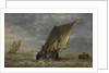 Fishing boats in a fresh breeze by Abraham Hendricksz van Beyeren