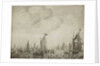 A kaag and a galjoot leaving the Vlie, 9 June 1645 by Willem van de Velde the Elder
