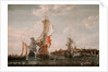 A Zeeland ship and other Dutch vessels off Flushing by Jean-Baptiste Bonnecroy