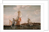 A Zeeland ship and other Dutch vessels off Flushing by Jean-Baptiste Bonnecroy