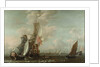 A Middelburg ship Lying off Antwerp by Jean-Baptiste Bonnecroy