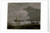 A kaag and a weyschuit running before a strong breeze by Willem Van de Velde the Younger