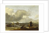 A windy day on the Dutch coast by unknown