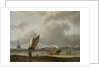 Fishing boats in a storm off the Dutch coast by Abraham Storck