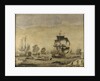 Dutch whalers in the ice by Roelof van Salm