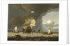 Dutch ships in the mouth of the Scheldt by Jan Claesz Rietschoof