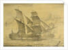 Two views of an English brigantine by T. or F 0 Boons