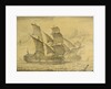 Two views of an English brigantine by T. or F 0 Boons