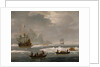 Royal yachts, one ketch rigged and one smack rigged by L. de Man