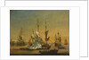 A shipping scene in the Lower Thames about 1720 by J. B. Bouttats