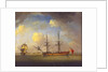 A naval snow by Charles Brooking