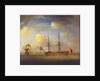 A naval snow by Charles Brooking