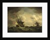 An English squadron going to windward by Charles Brooking