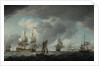 An English vice-admiral of the Red and his squadron at sea by Charles Brooking