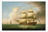 A frigate by Dominic Serres the Elder