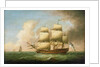 A frigate by Dominic Serres the Elder