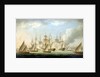 Attack on HMS 'Aurora' by pirates, 1812, end of the action by Thomas Buttersworth