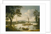 The Thames at Shillingford by John Thomas Serres