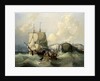 A brig leaving Dover by George Chambers the Elder
