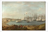The international squadron carrying Prince Otto of Bavaria to become King of Greece firing a salute off Nafplio, February 1833 by attributed to John (Giovanni) Schranz