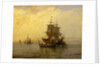 A Collier in the Thames by John Francis Salmon