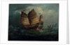 Chinese junks by George Chinnery