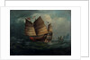 Chinese junks by George Chinnery